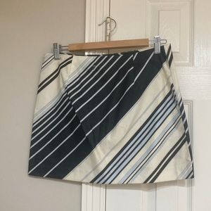 2000’s striped mini skirt